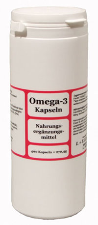 Omega-3-Kapseln 500 mg - 400 St. (Kiene)