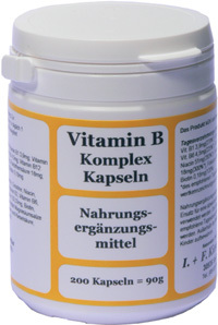 Vitamin B Komplex-Kapseln, 200 St.